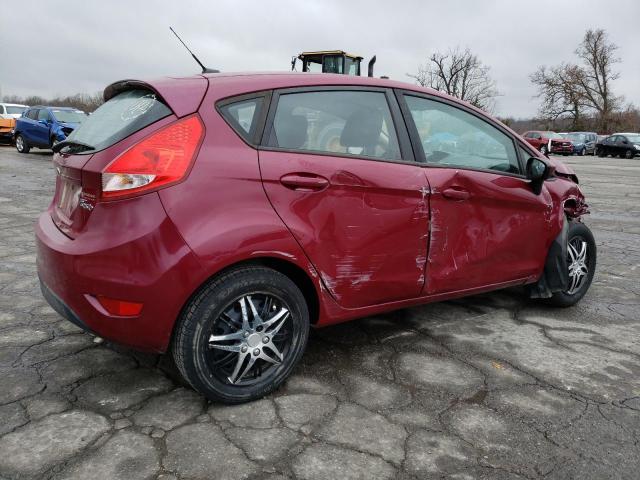 3FADP4EJ3BM142483 - 2011 FORD FIESTA SE RED photo 3