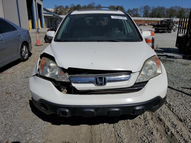 5J6RE48758L048440 - 2008 HONDA CR-V EXL WHITE photo 5