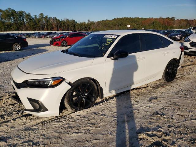 2HGFE2F54NH566788 - 2022 HONDA CIVIC SPORT 白色 照片 1