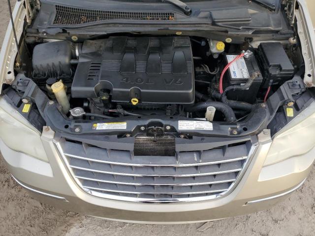 2A8HR64X78R723258 - 2008 CHRYSLER TOWN & COU LIMITED GOLD photo 12