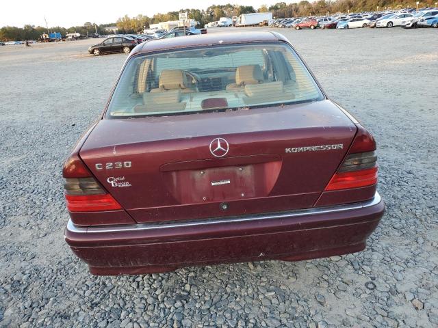 WDBHA24G3XA662550 - 1999 MERCEDES-BENZ C 230 BURGUNDY photo 6