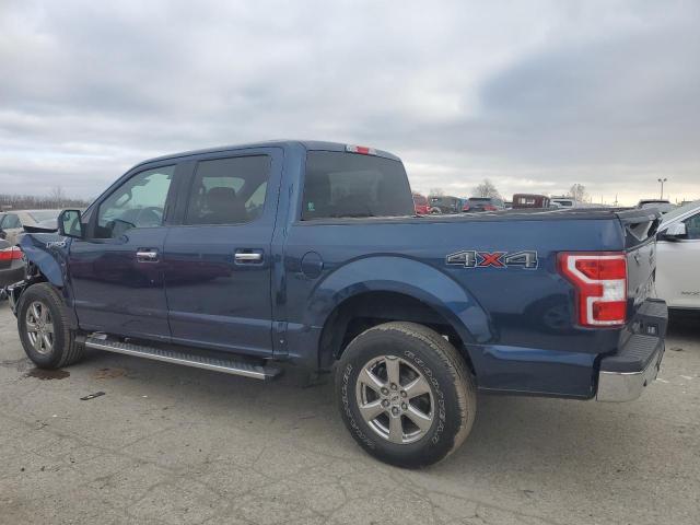 1FTEW1E59JFD02884 - 2018 FORD F150 SUPERCREW BLUE photo 2