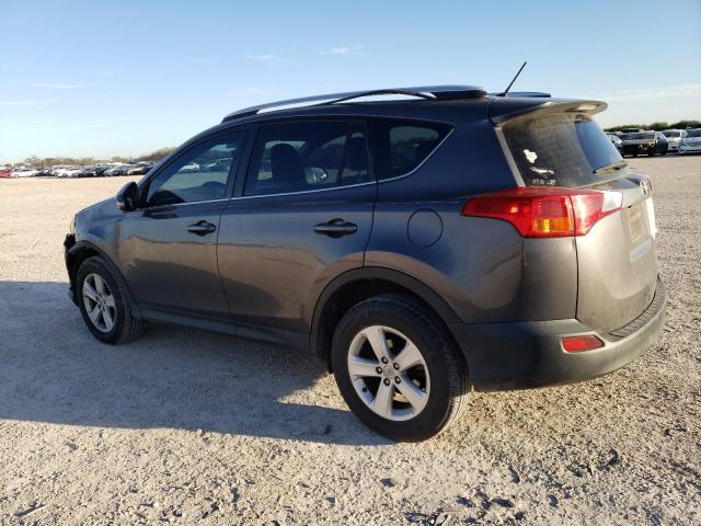 JTMWFREV9D5011394 - 2013 TOYOTA RAV4 XLE GRAY photo 2