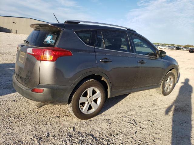 JTMWFREV9D5011394 - 2013 TOYOTA RAV4 XLE GRAY photo 3