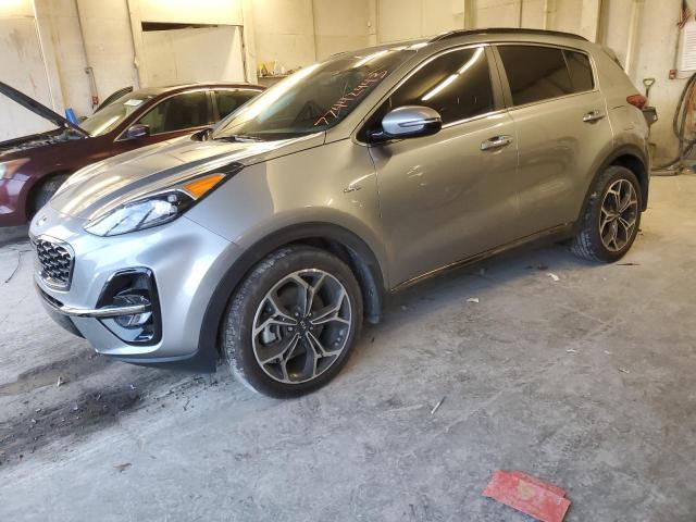 KNDPRCA62M7918581 - 2021 KIA SPORTAGE SX GRAY photo 1