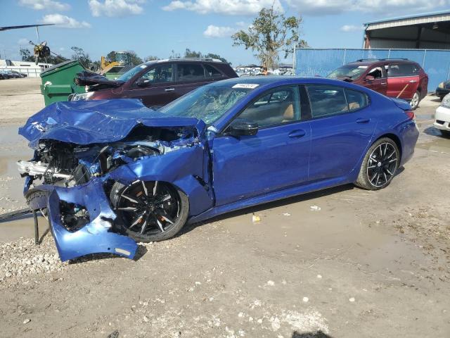 WBAGV8C08PCK41272 - 2023 BMW M850XI BLUE photo 1