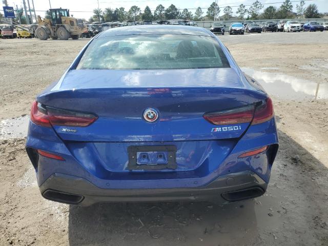 WBAGV8C08PCK41272 - 2023 BMW M850XI BLUE photo 6