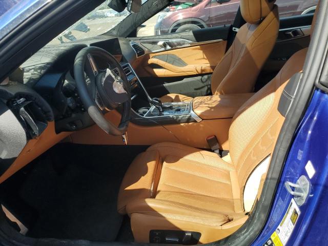 WBAGV8C08PCK41272 - 2023 BMW M850XI BLUE photo 7