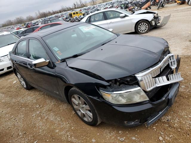 3LNHM26T88R618128 - 2008 LINCOLN MKZ BLACK photo 4