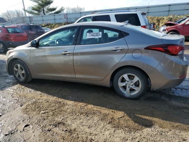 5NPDH4AE5FH643225 - 2015 HYUNDAI ELANTRA SE TAN photo 2