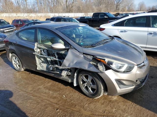 5NPDH4AE5FH643225 - 2015 HYUNDAI ELANTRA SE TAN photo 4