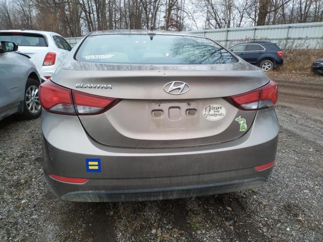 5NPDH4AE5FH643225 - 2015 HYUNDAI ELANTRA SE TAN photo 6