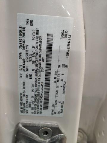 5LMCJ2D90HUL32452 - 2017 LINCOLN MKC SELECT 白色 照片 13