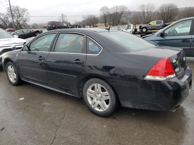 2G1WG5E37D1262655 - 2013 CHEVROLET IMPALA LT BLACK photo 2