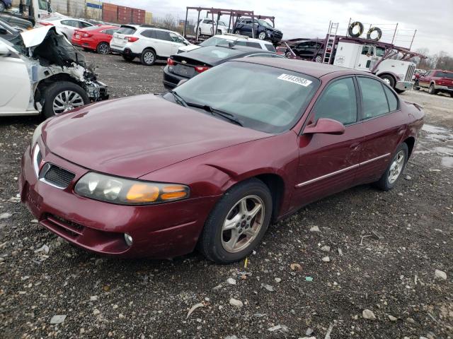 1G2HX54K024106357 - 2002 PONTIAC BONNEVILLE SE MAROON photo 1