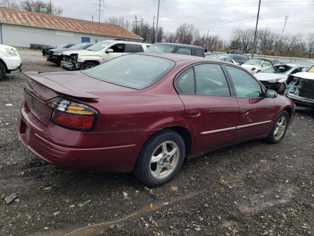 1G2HX54K024106357 - 2002 PONTIAC BONNEVILLE SE MAROON photo 3