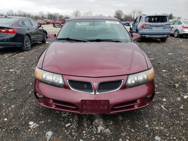 1G2HX54K024106357 - 2002 PONTIAC BONNEVILLE SE MAROON photo 5