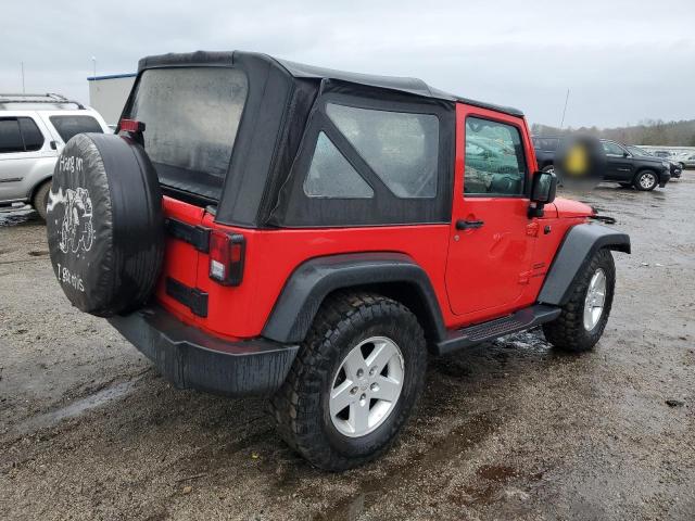 1C4AJWAG0JL861484 - 2018 JEEP WRANGLER SPORT RED photo 3