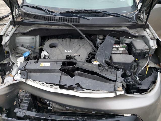 KNDJN2A24F7168306 - 2015 KIA SOUL GRAY photo 11