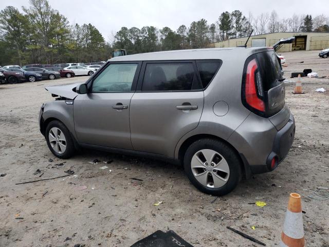 KNDJN2A24F7168306 - 2015 KIA SOUL GRAY photo 2