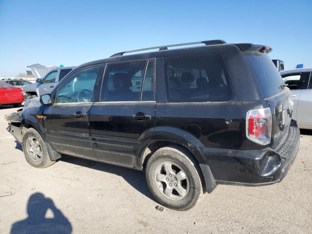 5FNYF18708B002787 - 2008 HONDA PILOT EXL BLACK photo 2