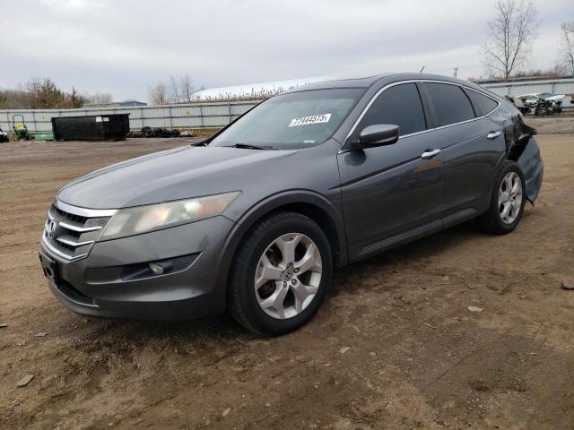 5J6TF2H55CL012147 - 2012 HONDA CROSSTOUR EXL ნაცრისფერი ფოტო 1