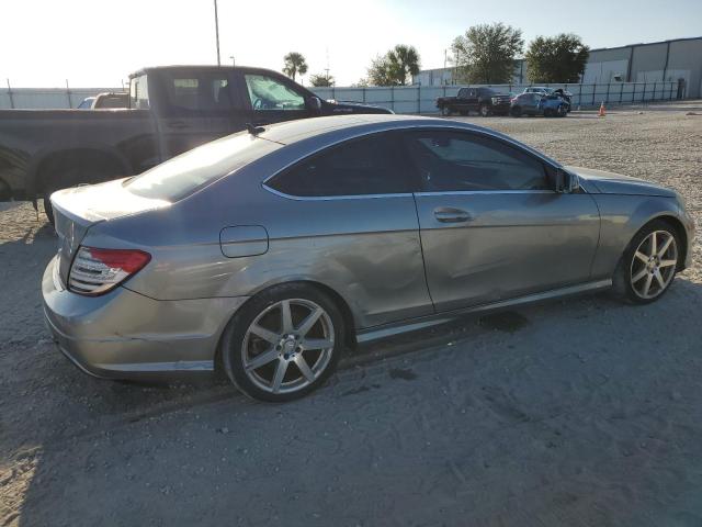 WDDGJ4HB2EG206580 - 2014 MERCEDES-BENZ C 250 SILVER photo 3