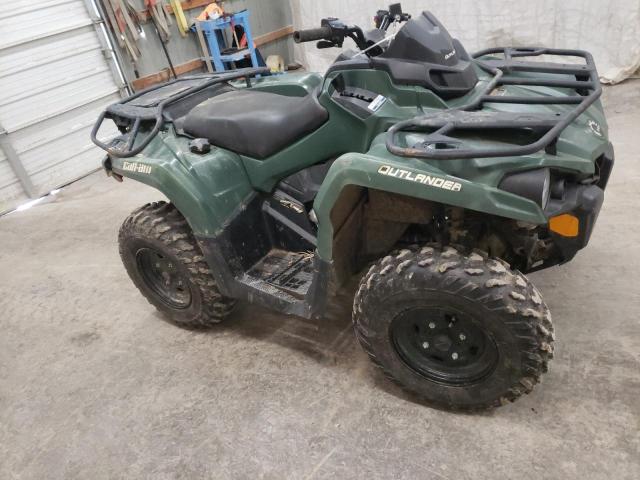 3JBLGAT46NJ001398 - 2022 CAN-AM OUTLANDER 570 GREEN photo 9