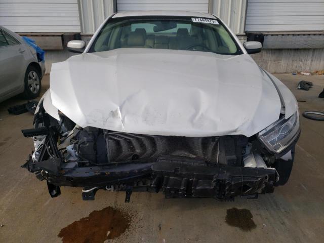 1FAHP2E85EG121037 - 2014 FORD TAURUS SEL WHITE photo 5