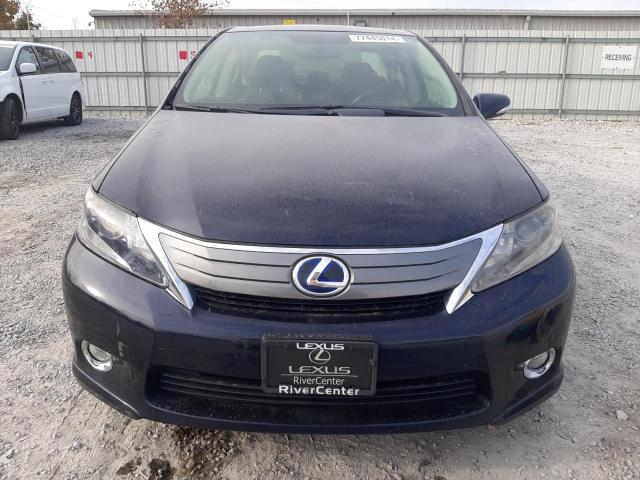 JTHBB1BA9A2010237 - 2010 LEXUS HS 250H BLACK photo 5