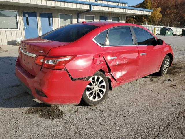 3N1AB7AP6JL618126 - 2018 NISSAN SENTRA S 红色 照片 3