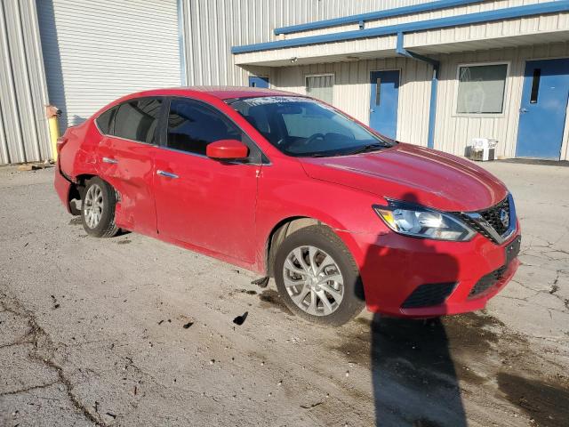 3N1AB7AP6JL618126 - 2018 NISSAN SENTRA S 红色 照片 4