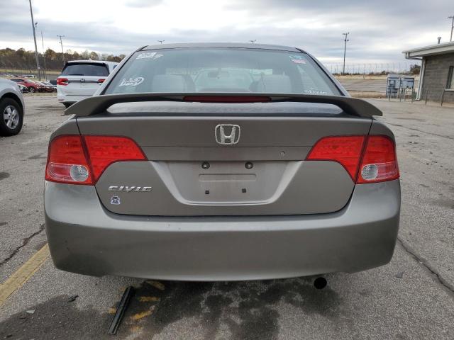 1HGFA16836L088142 - 2006 HONDA CIVIC EX GRAY photo 6