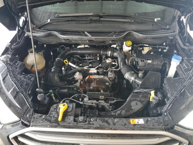 MAJ3P1TE1JC243649 - 2018 FORD ECOSPORT SE BLACK photo 11