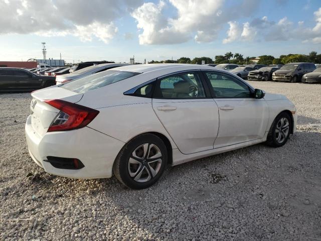 19XFC2F55JE032953 - 2018 HONDA CIVIC LX WHITE photo 3