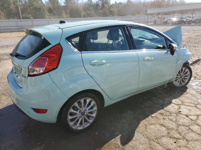 3FADP4FJXHM151074 - 2017 FORD FIESTA TITANIUM TURQUOISE photo 3