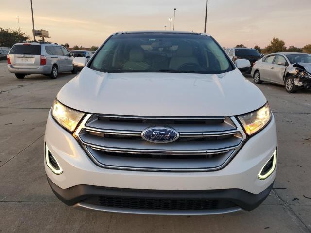 2FMTK3K85FBB06152 - 2015 FORD EDGE TITANIUM WHITE photo 5