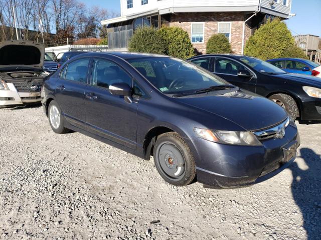 JHMFA36216S017841 - 2006 HONDA CIVIC HYBRID GRAY photo 4