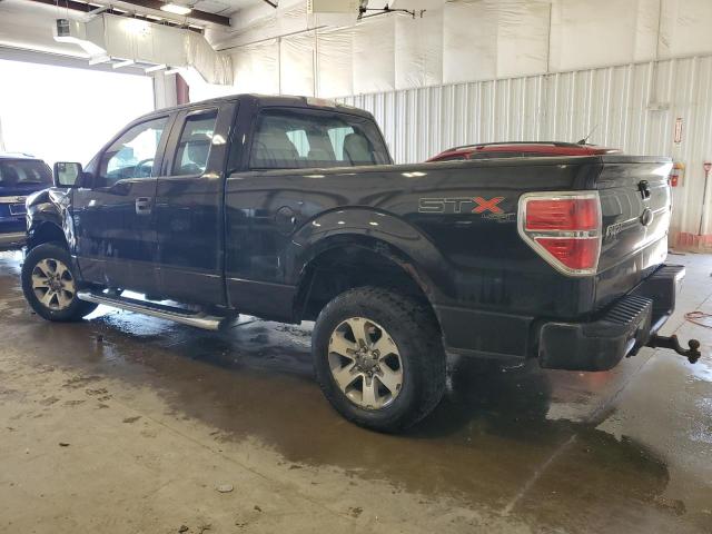 1FTFX1EF0DKD78239 - 2013 FORD F150 SUPER CAB BLACK photo 2