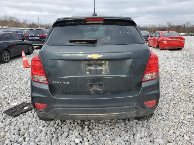 3GNCJNSB9LL180437 - 2020 CHEVROLET TRAX LS CHARCOAL photo 6