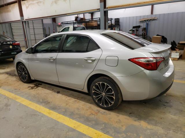 2T1BURHE6EC078264 - 2014 TOYOTA COROLLA L SILVER photo 2