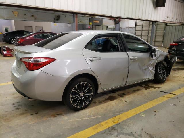 2T1BURHE6EC078264 - 2014 TOYOTA COROLLA L SILVER photo 3