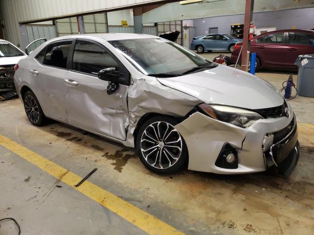 2T1BURHE6EC078264 - 2014 TOYOTA COROLLA L SILVER photo 4