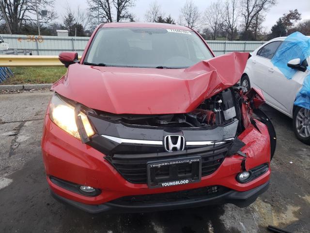 3CZRU6H54GM724760 - 2016 HONDA HR-V EX RED photo 5