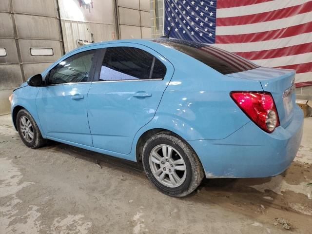 1G1JC5SH0E4155698 - 2014 CHEVROLET SONIC LT BLUE photo 2