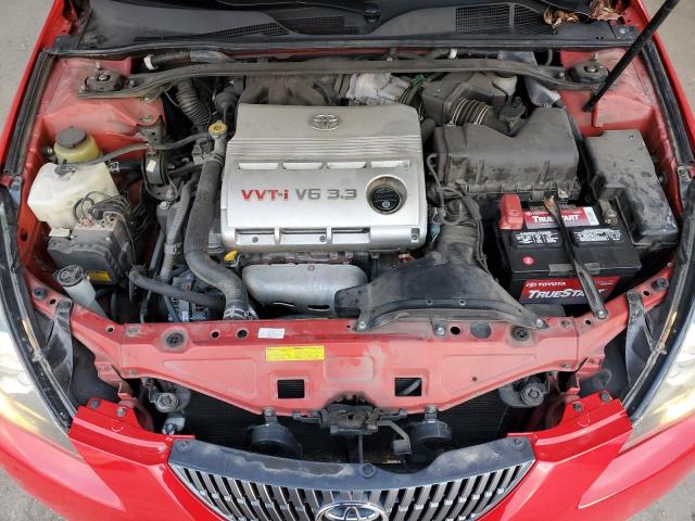 4T1FA38P96U088747 - 2006 TOYOTA CAMRY SOLA SE RED photo 11