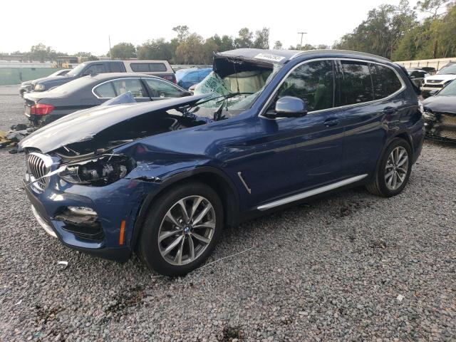 5UXTR7C54KLE94482 - 2019 BMW X3 SDRIVE30I BLUE photo 1