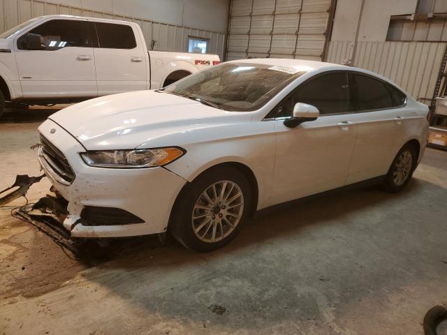 3FA6P0G75GR110101 - 2016 FORD FUSION S WHITE photo 1