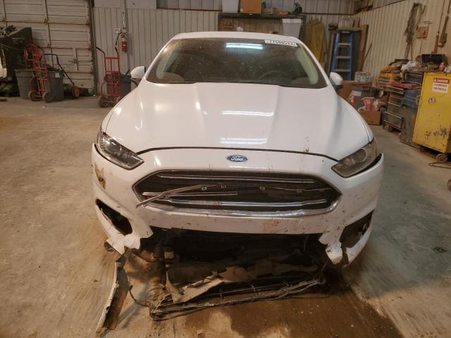 3FA6P0G75GR110101 - 2016 FORD FUSION S WHITE photo 5