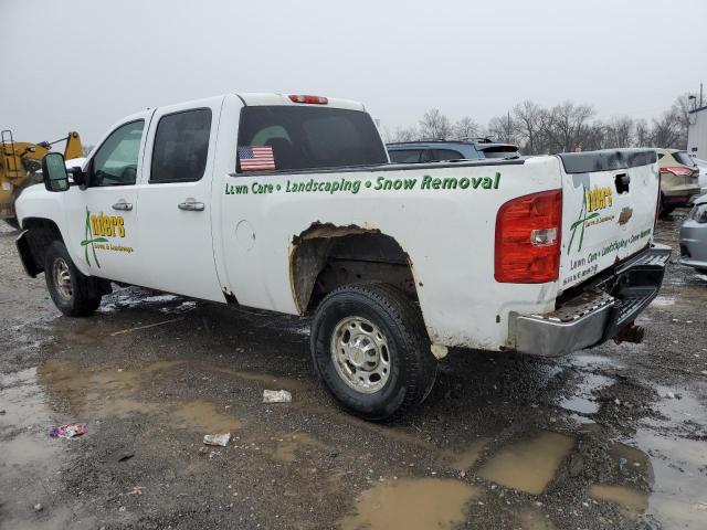 1GCHK23K37F530234 - 2007 CHEVROLET silverado K2500 HEAVY DUTY WHITE photo 2